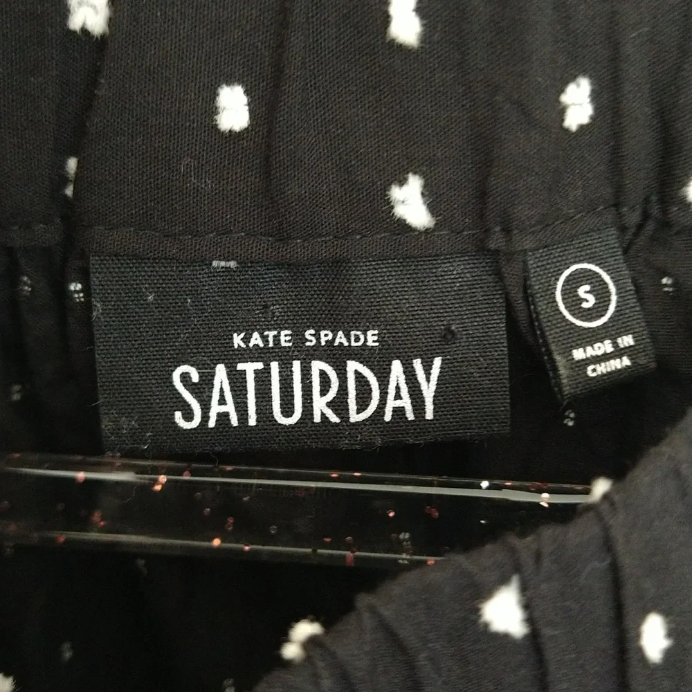 kate spade Black Polka Dot Blouse